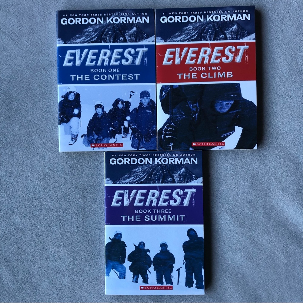 Everest ~ Gordon Korman ~ Set of 3 ~ Brand New!